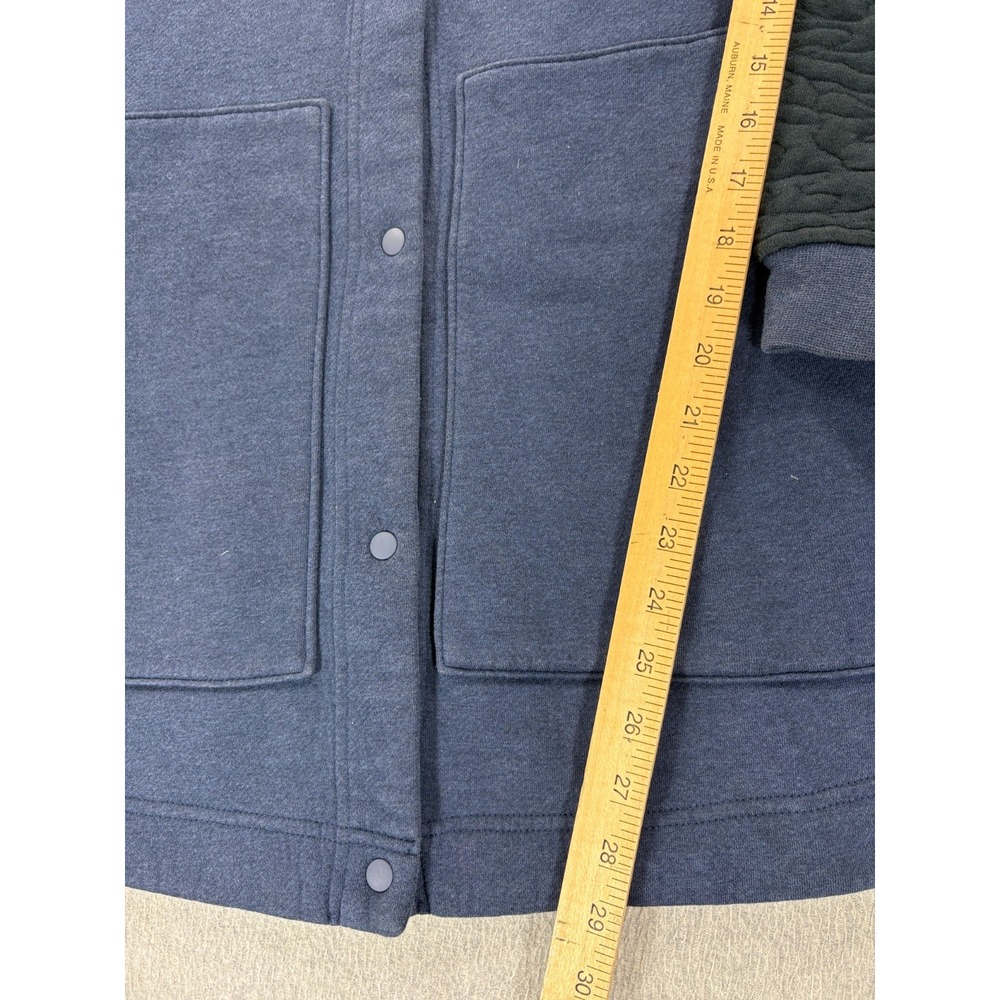 Nike Performance Stitched Logo Fleece Button Up Jacket (Women's Medium)‎ Blue - Picture 6 of 13